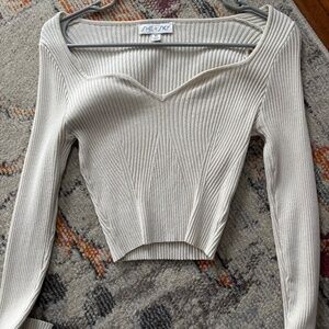 Cream long sleeve